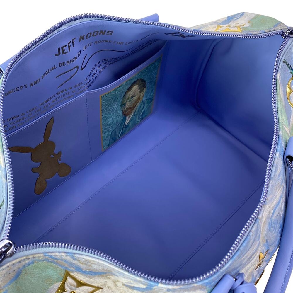 Louis Vuitton Keepall Bandouliere 50 Masters Collection Boston Bag M43347 Light - Picture 10 of 16